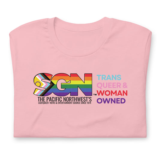 Plus Size Limited Edition - NEW TRANS QUEER & WOMAN OWNED T-SHIRT